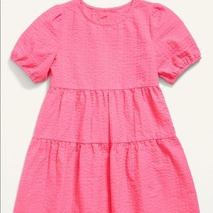 Puff sleeve old navy dress XL girls